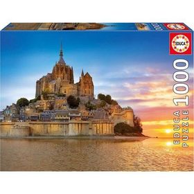 Educa Mont Saint Michel, France 1000 Parça Puzzle
