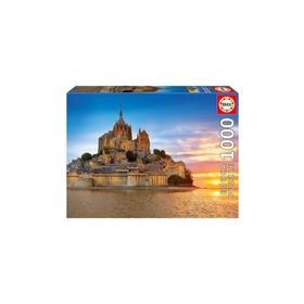 Educa Mont Saint Michel, France 1000 Parça Puzzle