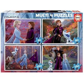 Educa Multi 4 Frozen 2 50+8 Puzzle