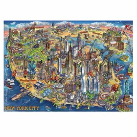 Educa New York Şehir Haritası 500 Parça Puzzle