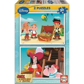 Educa Pirates 2 X 20 Parça Karton Puzzle