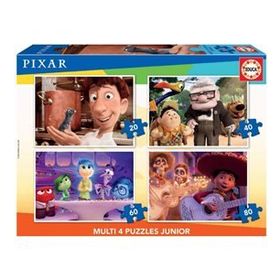 Educa Pixar Multi 4 20+40+60+80 Parça Puzzle