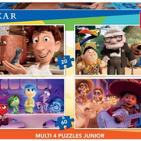 Educa Pixar Multi 4 20+40+60+80 Parça Puzzle