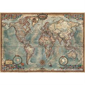 Educa Political Map Of The World 1500 Parça Puzzle