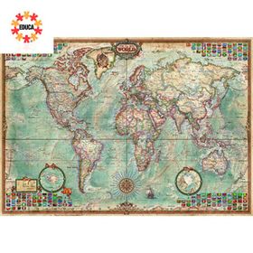 Educa Political Map Of The World 1500 Parça Puzzle