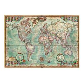 Educa Political Map Of The World 1500 Parça Puzzle