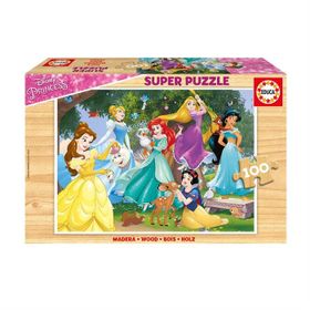 Educa Princesses 100 Parça Karton Puzzle