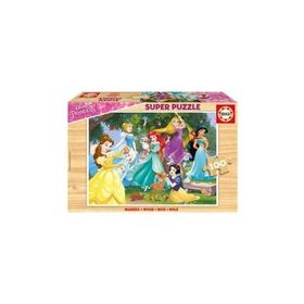 Educa Princesses 100 Parça Karton Puzzle