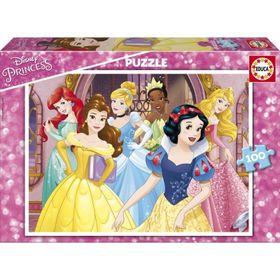 Educa Princesses 100 Parça Karton Puzzle
