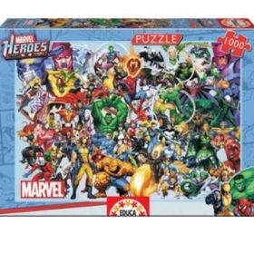 Educa Puzzle 1000 Parça Marvel Heroes