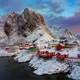 Educa Puzzle 1500 Parça Norveç Lotofen Adası Kış Manzarası