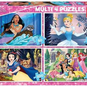Educa Puzzle Multi 4 Disney Princess Puzzle