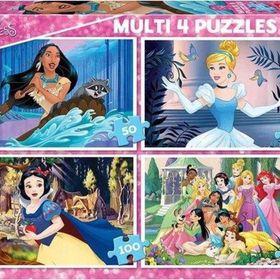 Educa Puzzle Multi 4 Disney Princess Puzzle