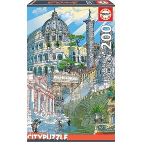 Educa Şehirler Serisi Roma 200 Parça Puzzle