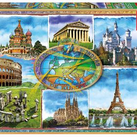 Educa Seven Wonders Of Europe 1500 Parça Puzzle