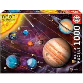 Educa Solar System Neon 1000 Parça Puzzle