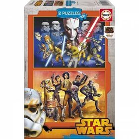 Educa Star Wars Rebels 2X100 Çocuk Puzzle