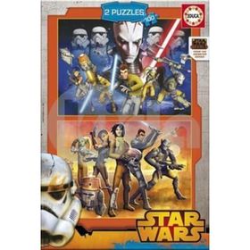 Educa Star Wars Rebels 2X100 Çocuk Puzzle