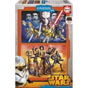 Educa Star Wars Rebels 2X100 Çocuk Puzzle