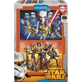 Educa Star Wars Rebels 2X100 Çocuk Puzzle