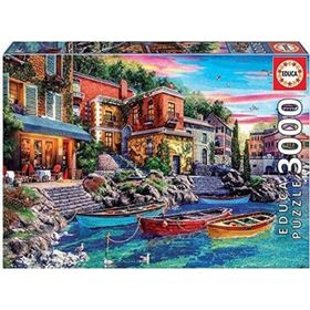 Educa Sunset In Como 3000 Parça Puzzle