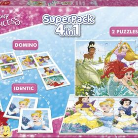 Educa Superpack Disney Princesses-EDU13702 Puzzle