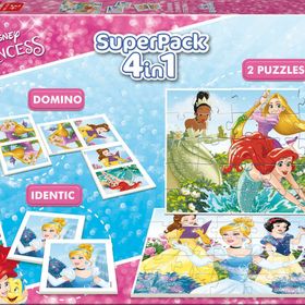 Educa Superpack Disney Princesses-EDU13702 Puzzle