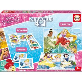 Educa Superpack Disney Princesses-EDU13702 Puzzle