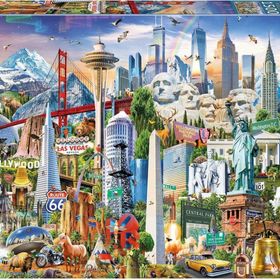 Educa Symbols From North America 1500 Parça Puzzle