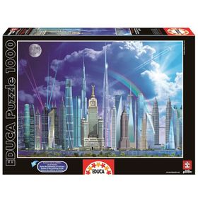 Educa Tall Buildings 1000 Parça Puzzle