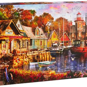 Educa The Mediterranean Harbour Dominic Davison 5000 Parça Puzzle