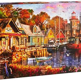 Educa The Mediterranean Harbour Dominic Davison 5000 Parça Puzzle