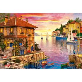Educa The Mediterranean Harbour Dominic Davison 5000 Parça Puzzle