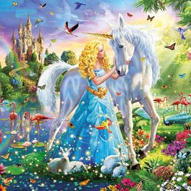 Educa The Princess And The Unicorn 1000 Parça Puzzle