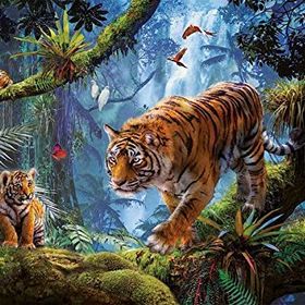 Educa Tigers In The Tree 1000 Parça Puzzle
