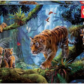 Educa Tigers In The Tree 1000 Parça Puzzle
