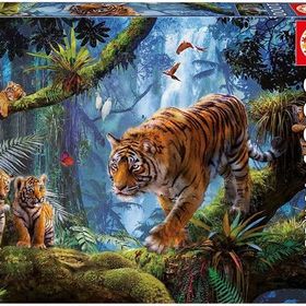 Educa Tigers In The Tree 1000 Parça Puzzle