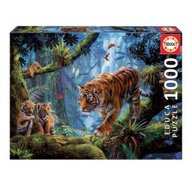 Educa Tigers In The Tree 1000 Parça Puzzle