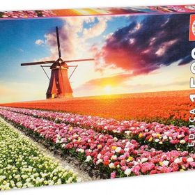Educa Tulıps Landscape 1500 Parça Puzzle