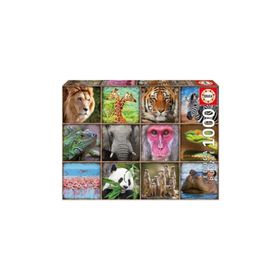 Educa Wild Animals Çocuk Puzzle