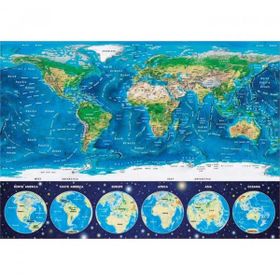 Educa World Map 1000 Parça Puzzle