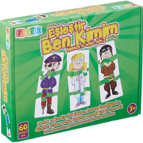 Edukido Ben Kimim EDU-1014 Mukavva Puzzle