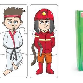 Edukido Ben Kimim EDU-1014 Mukavva Puzzle