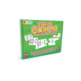 Edukido Çıkarma EDU-1005 Mukavva Puzzle