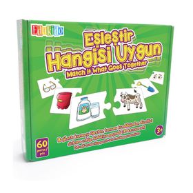Edukido Hangisi Uygun EDU-1011 Mukavva Puzzle