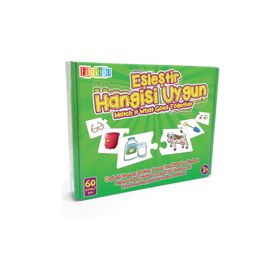 Edukido Hangisi Uygun EDU-1011 Mukavva Puzzle