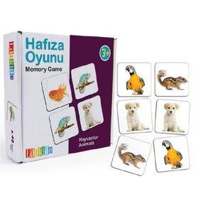 Edukido Hayvanlar EDU-1009 Mukavva Puzzle