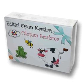 Edukids Eğitici Oyun Kartları-Oluşum Sıralama