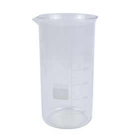 Edulab 3000 ml Uzun Form Cam Beherglas