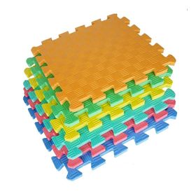 Edutoys 100x100x1.3 cm Renkli Eva Zemin Kaplama